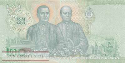 Thailand - 20  Baht (#135b-4_UNC)