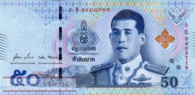 Thailand - 50  Baht (#136b-U88_UNC)