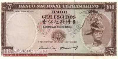 Timor - 100  Escudos (#028a-U9_UNC)
