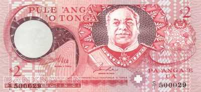 Tonga - 2  Pa'anga (#032a_UNC)