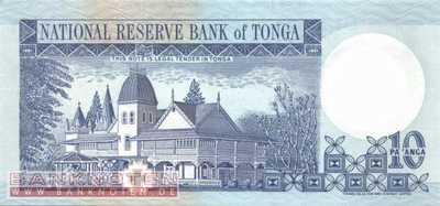 Tonga - 10  Pa'anga (#034c_UNC)