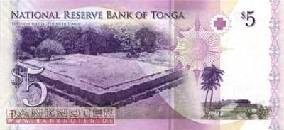 Tonga - 5  Pa anga (#039a_UNC)
