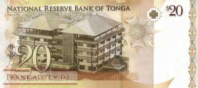 Tonga - 20  Pa anga (#041b_UNC)