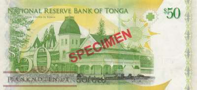 Tonga - 50  Pa anga (#042bS_UNC)
