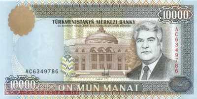 Turkmenistan - 10.000 Manat (#010_UNC)