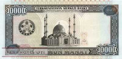 Turkmenistan - 10.000  Manat (#011_UNC)