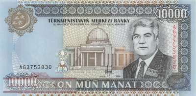 Turkmenistan - 10.000  Manat (#013-2_UNC)