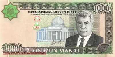 Turkmenistan - 10.000  Manat (#015_UNC)