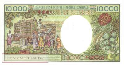 Tschad - 10.000  Francs (#012a_AU)
