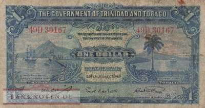 Trinidad und Tobago - 1  Dollar (#005c-43_VG)