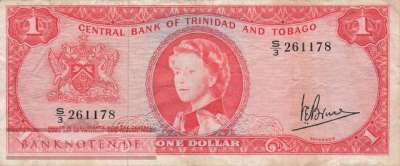 Trinidad und Tobago - 1  Dollar (#026c_F)
