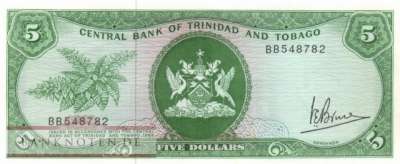Trinidad and Tobago - 5  Dollars (#031a_UNC)