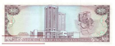 Trinidad & Tobago - 20 Dollars (#039c_UNC)