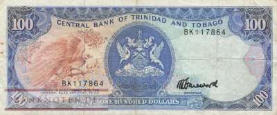Trinidad und Tobago - 100  Dollars (#040c_F)