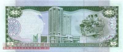 Trinidad und Tobago - 5  Dollars (#042b_UNC)
