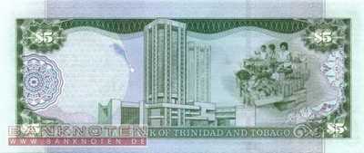 Trinidad & Tobago - 5  Dollars (#042b_UNC)