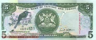 Trinidad & Tobago - 5  Dollars (#042b_UNC)