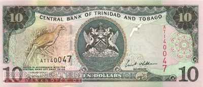 Trinidad and Tobago - 10  Dollars (#043_UNC)