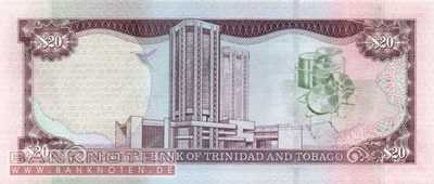 Trinidad & Tobago - 20 Dollars (#044b_UNC)