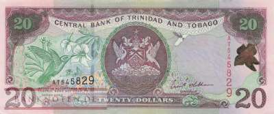 Trinidad und Tobago - 20  Dollars (#044b_VF)