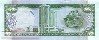 Trinidad and Tobago - 5  Dollars (#047c_UNC)