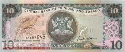 Trinidad und Tobago - 10  Dollars (#048_UNC)