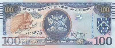 Trinidad und Tobago - 100  Dollars (#051b_UNC)