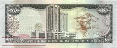 Trinidad and Tobago - 10  Dollars (#057b_UNC)