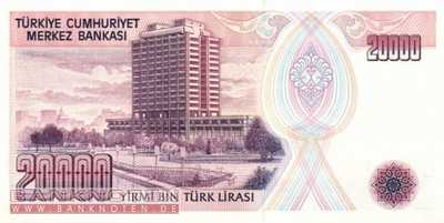 Turkey - 20.000  Lira (#201b_UNC)