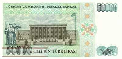 Türkei - 50.000  Lira (#203a_UNC)