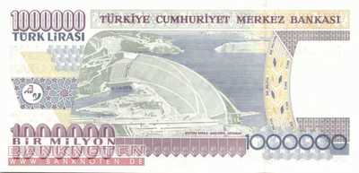 Türkei - 1 Million  Lira (#213-2_UNC)