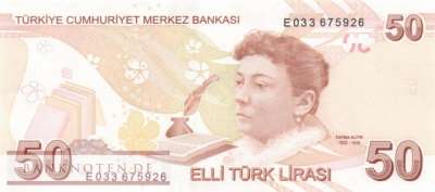 Türkei - 50  Lira (#225e_UNC)
