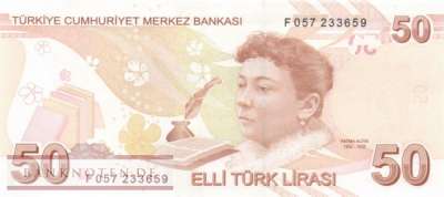 Türkei - 50  Lira (#225f_UNC)