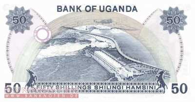 Uganda - 50  Shillings (#013b_UNC)