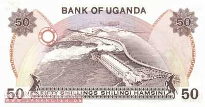 Uganda - 50  Shillings (#018a_UNC)