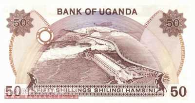 Uganda - 50  Shillings (#020_UNC)