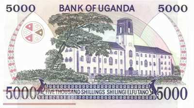 Uganda - 5.000  Shillings (#024b_UNC)