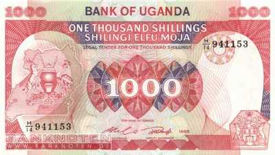 Uganda - 1.000  Shillings (#026_UNC)