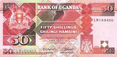 Uganda - 50  Shillings (#030b-89_UNC)