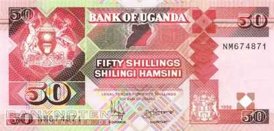 Uganda - 50  Shillings (#030c-98_UNC)