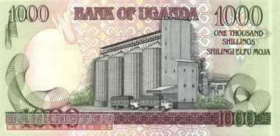 Uganda - 1.000  Shillings (#034b_UNC)