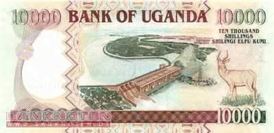 Uganda - 10.000  Shillings (#045a_UNC)
