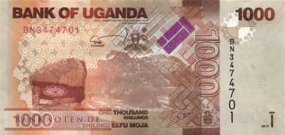 Uganda - 1.000  Shillings (#049b_UNC)