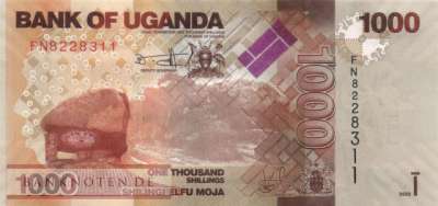 Uganda - 1.000  Shillings (#049g_UNC)
