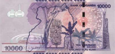 Uganda - 10.000  Shillings (#052g_UNC)
