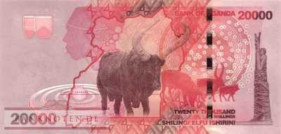 Uganda - 20.000  Shillings (#053c_UNC)