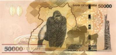 Uganda - 50.000  Shillings (#054e_UNC)