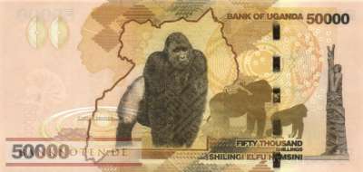 Uganda - 50.000  Shillings (#054f_UNC)