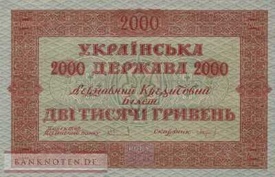 Ukraine - 2.000  Hryven (#025_UNC)