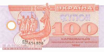 Ukraine - 100  Karbowanetz (#088a-2_UNC)